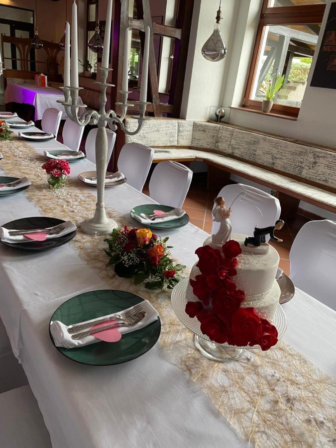 Gasthaus Neue Muehle Westhausen  ภายนอก รูปภาพ