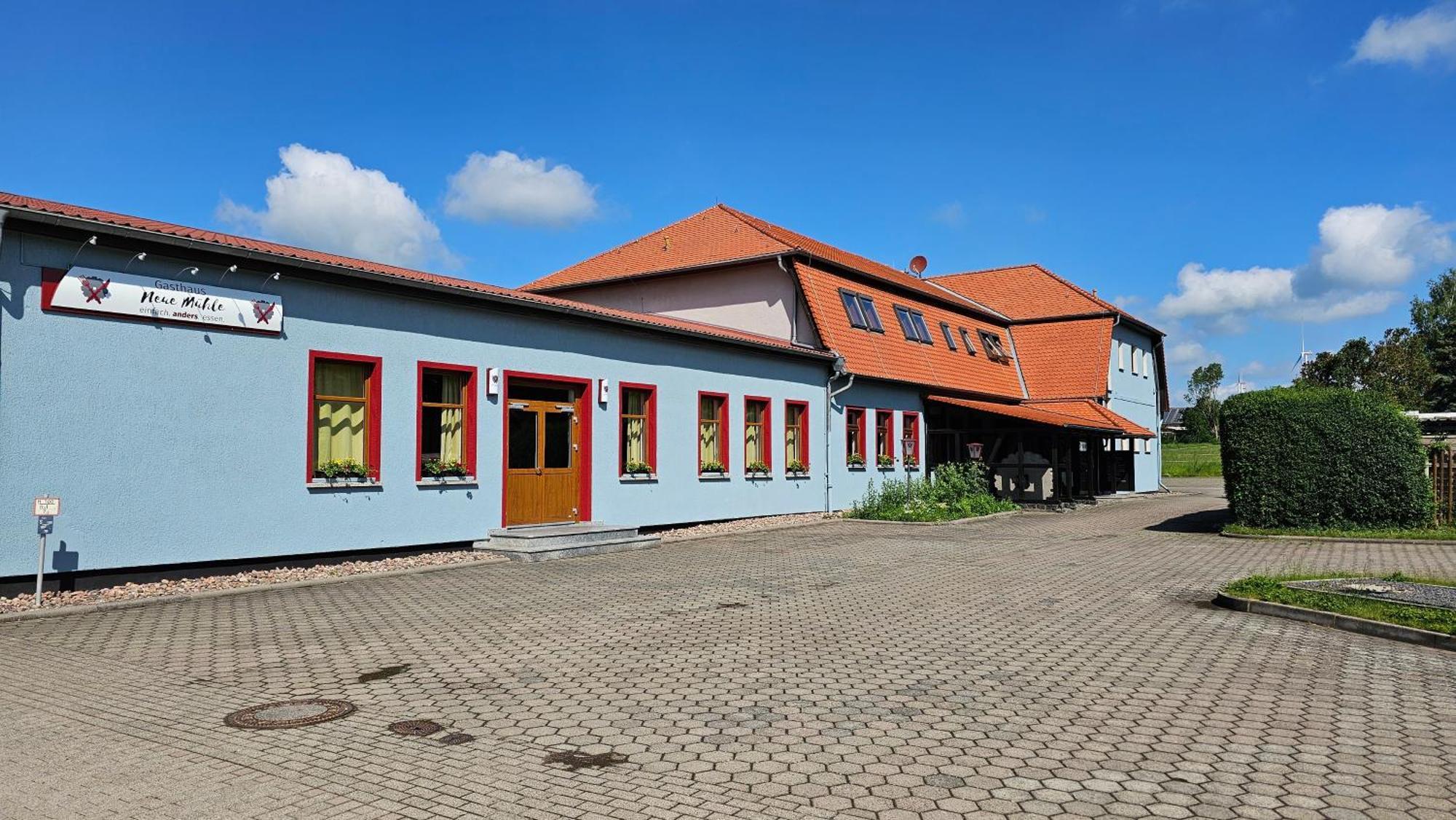 Gasthaus Neue Muehle Westhausen  ภายนอก รูปภาพ