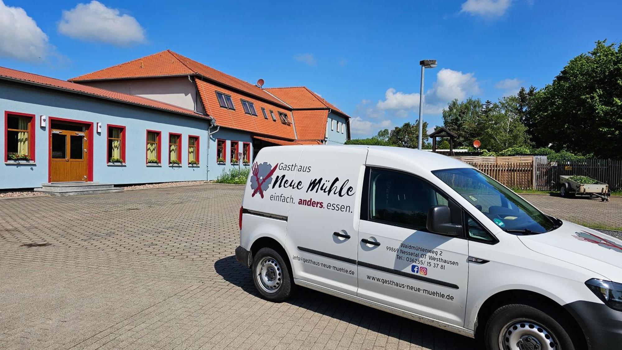 Gasthaus Neue Muehle Westhausen  ภายนอก รูปภาพ