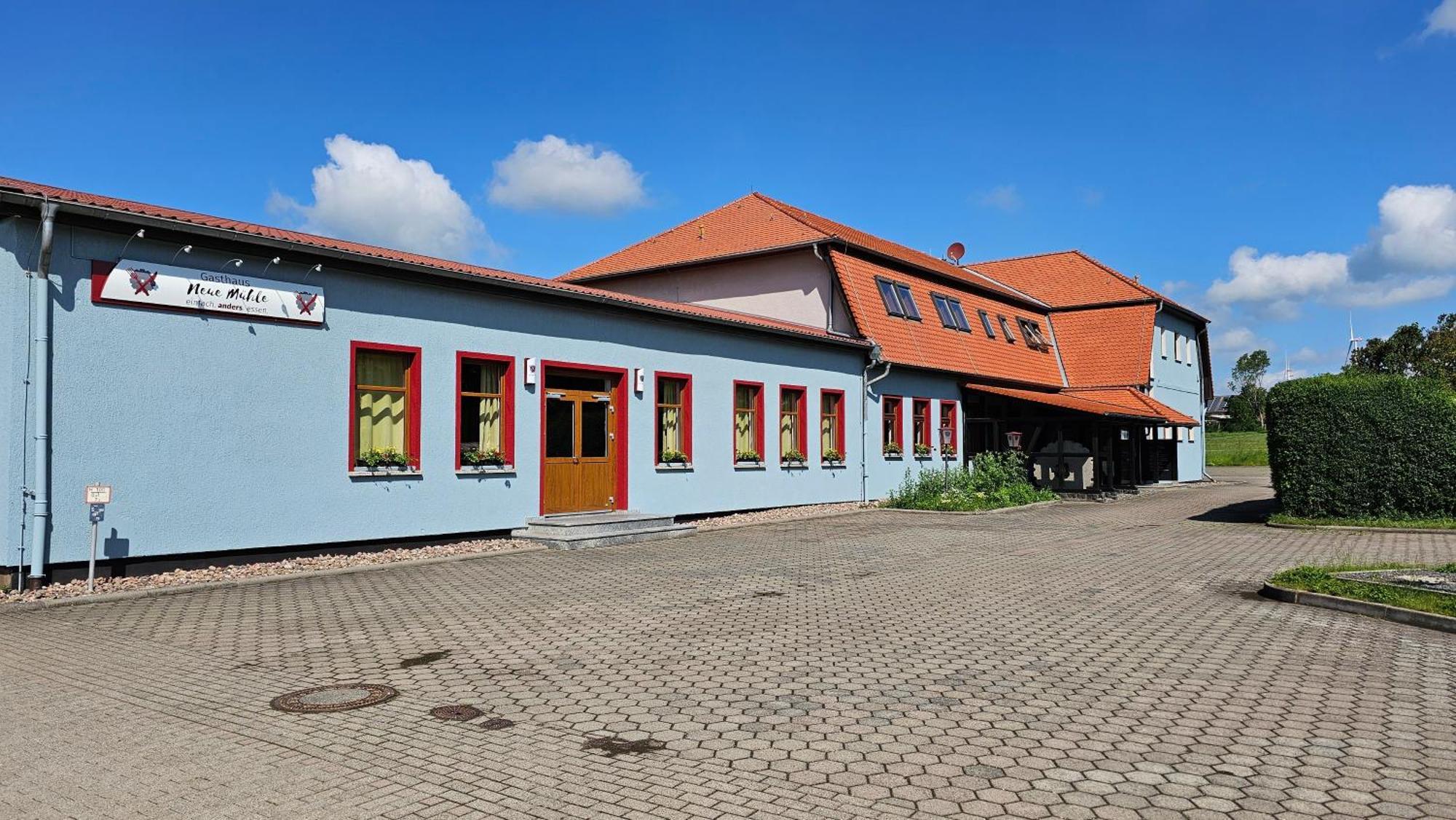 Gasthaus Neue Muehle Westhausen  ภายนอก รูปภาพ